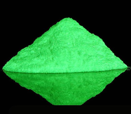 Yellow-Green Glow Powder Pigment