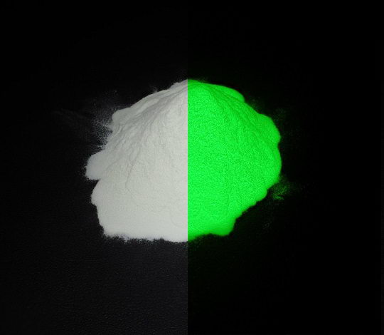 Yellow-Green Glow Powder Pigment