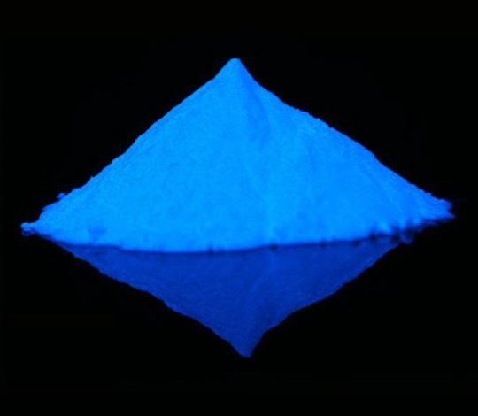 Sky-Blue Glow Pigment Powder
