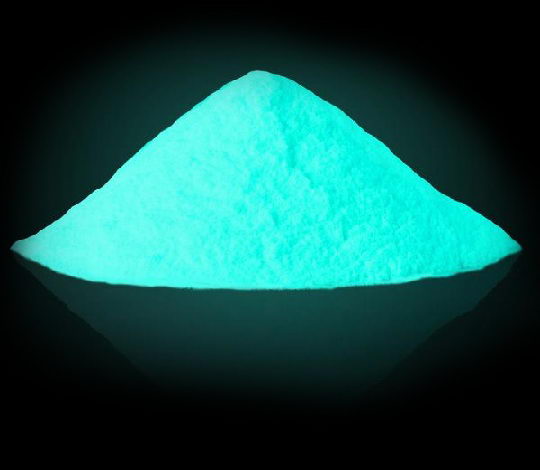 Aqua-Blue Glow Powder Pigment