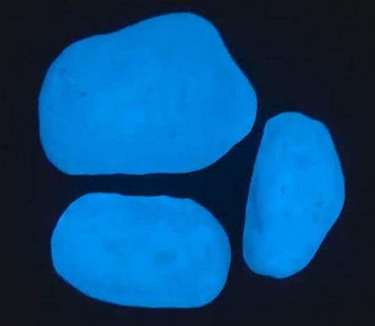 High Bright Glow Natural River Stone
